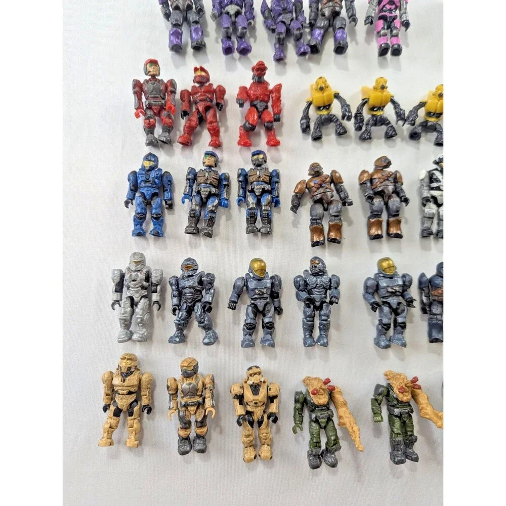 Promethean Knight Pelican Gunship HALO Mega Bloks Lot 54 Pieces MISSING ARM